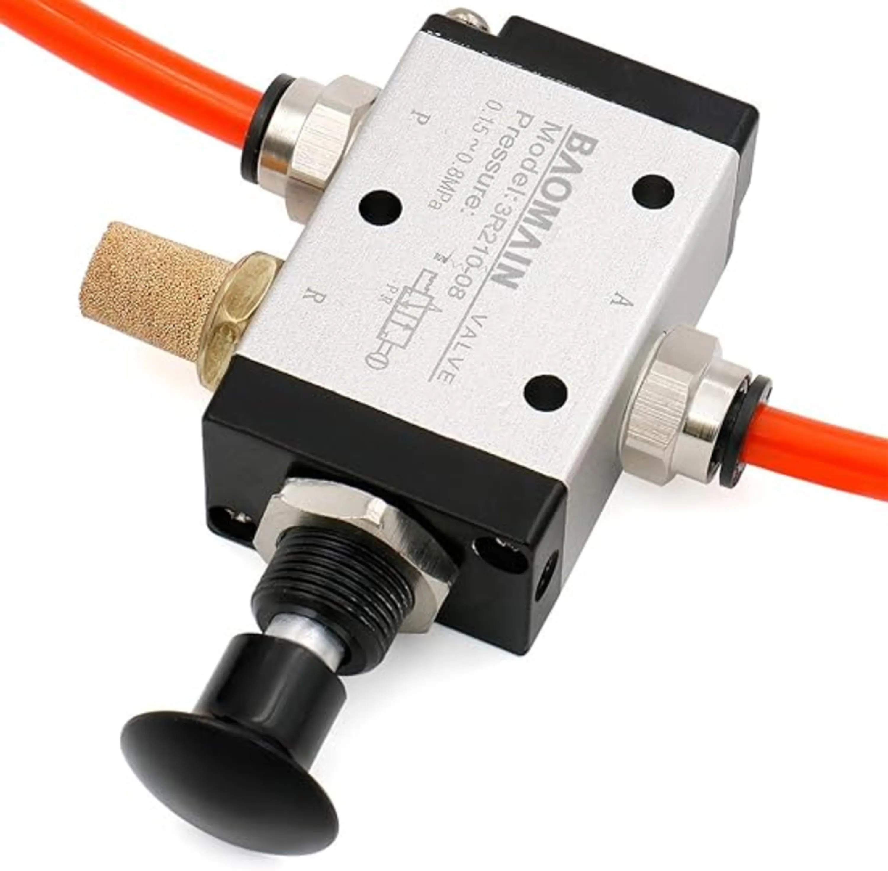 شیرپوش باتون(کلاهکی)2-3 ایرکنترل Aircontrol سایز 1/4