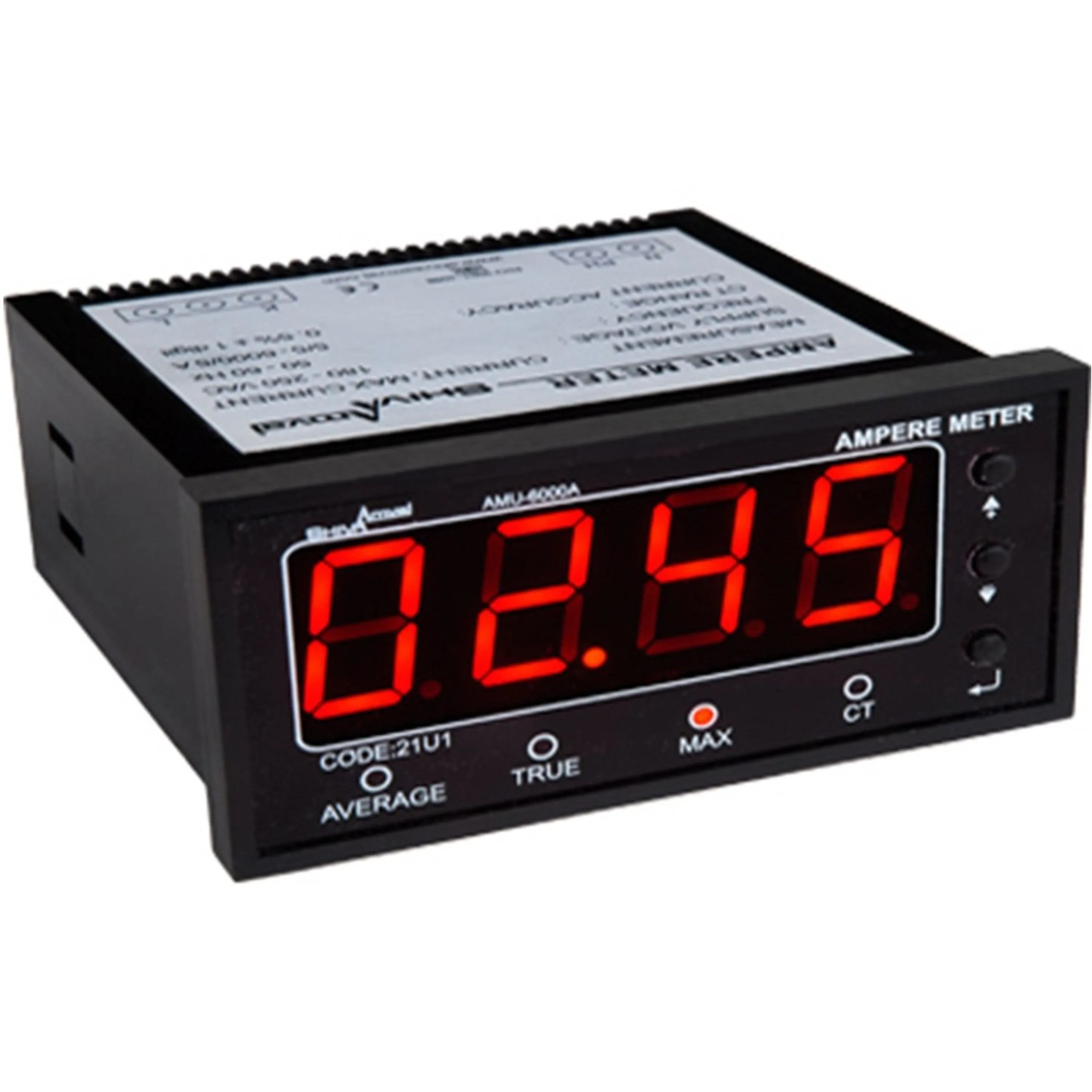 آمپرمتر دیجیتال شیوا امواج مدل AMU-6000A برای اندازه گیری دقیق جریان و ولتاژ