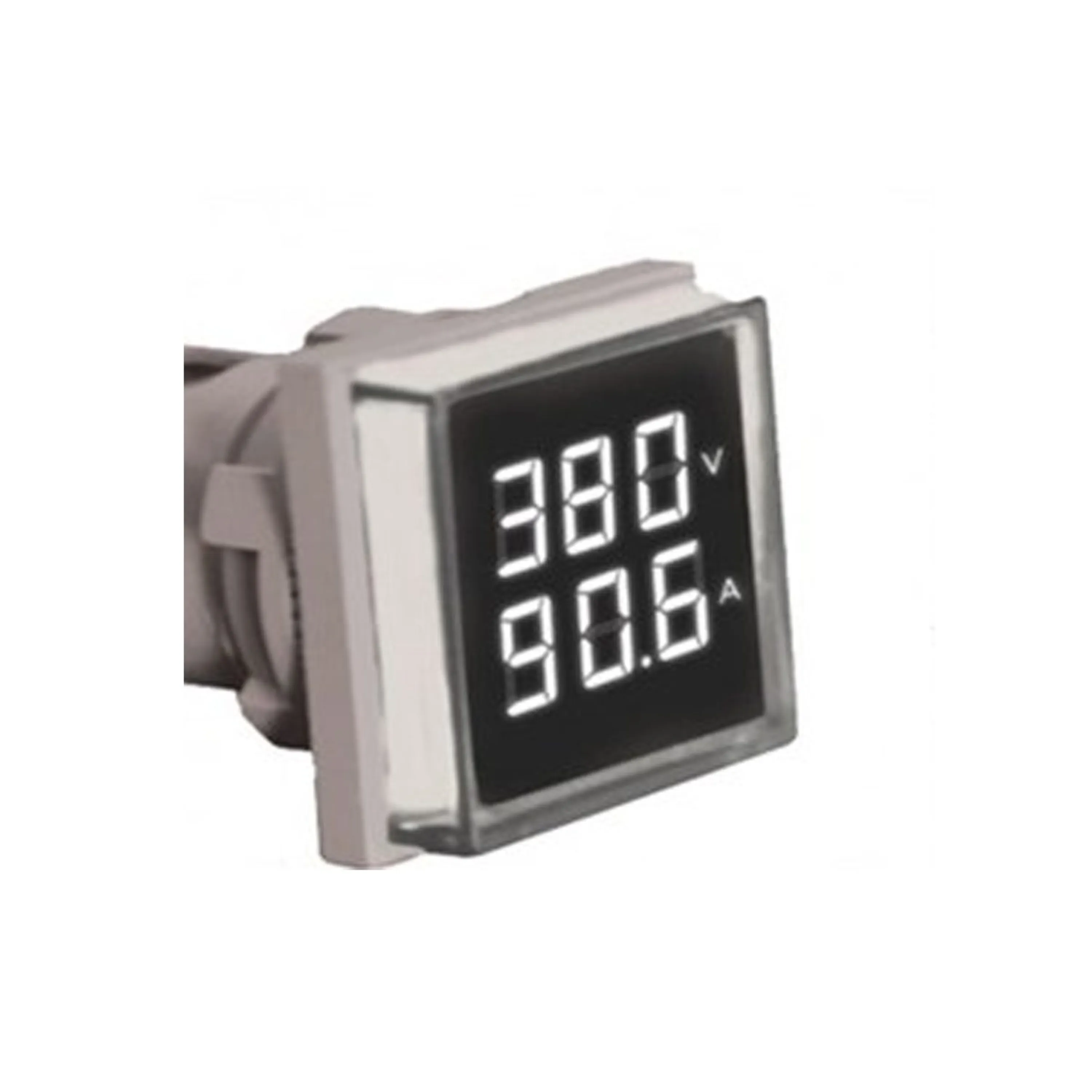 عکس چراغ سیگنال ولت آمپرمتر شیوا امواج VAYT نصب شده روی تابلو برق