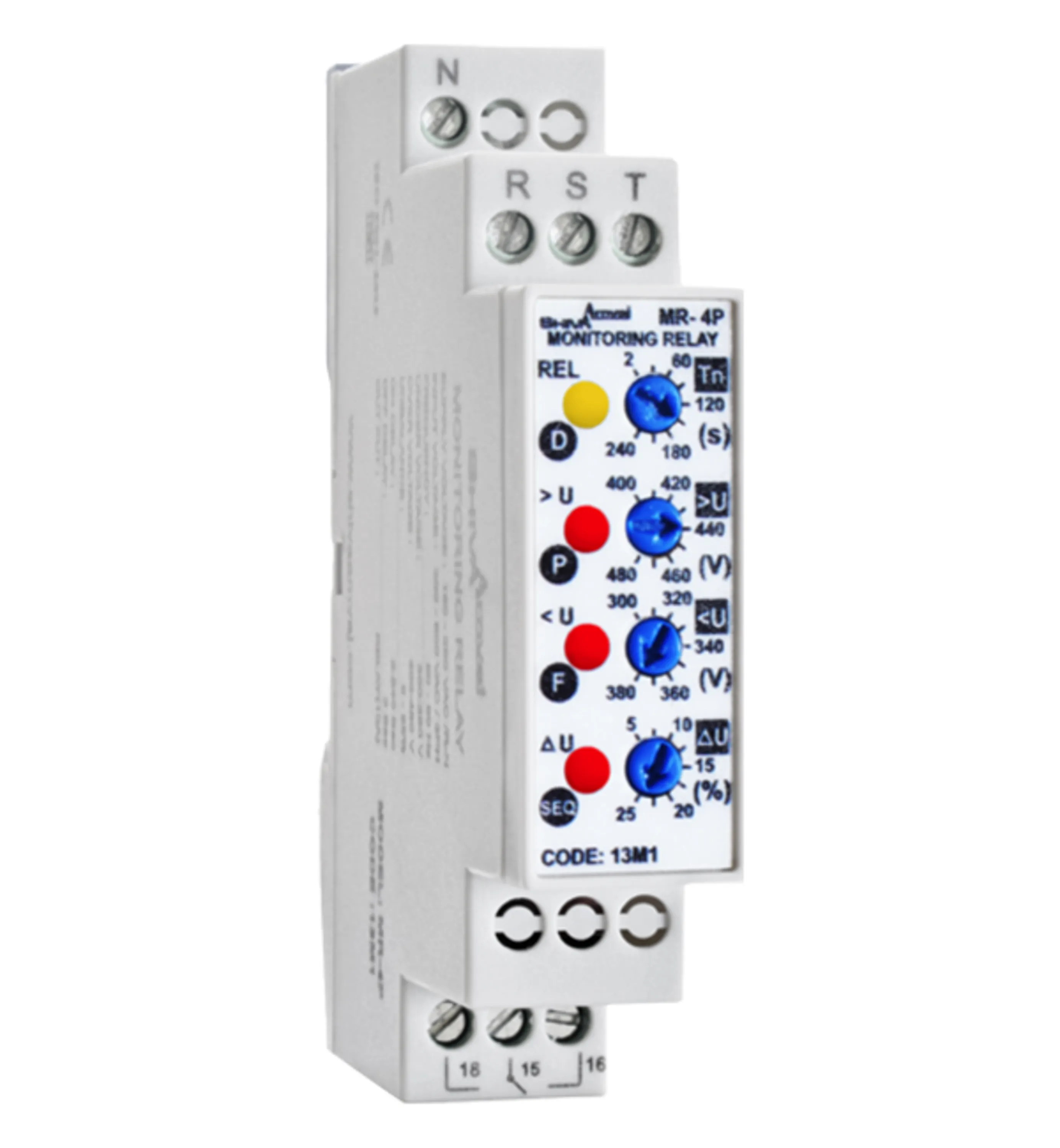 کنترل فاز با نول سه فاز شیوا امواج مدل MR-4P سری M