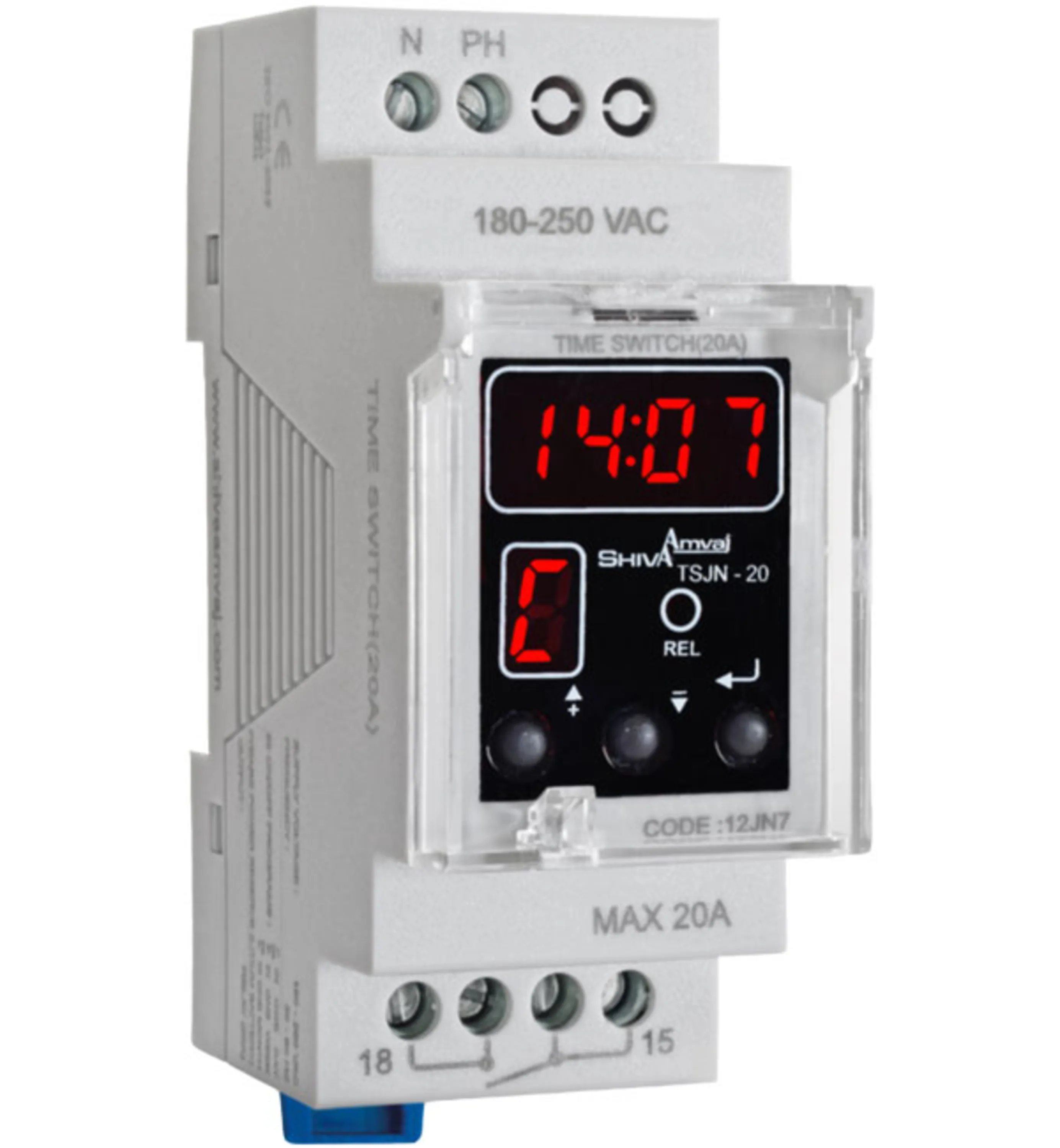 ساعت فرمان 20A (سری N) شیوا امواج مدل TSJN-20