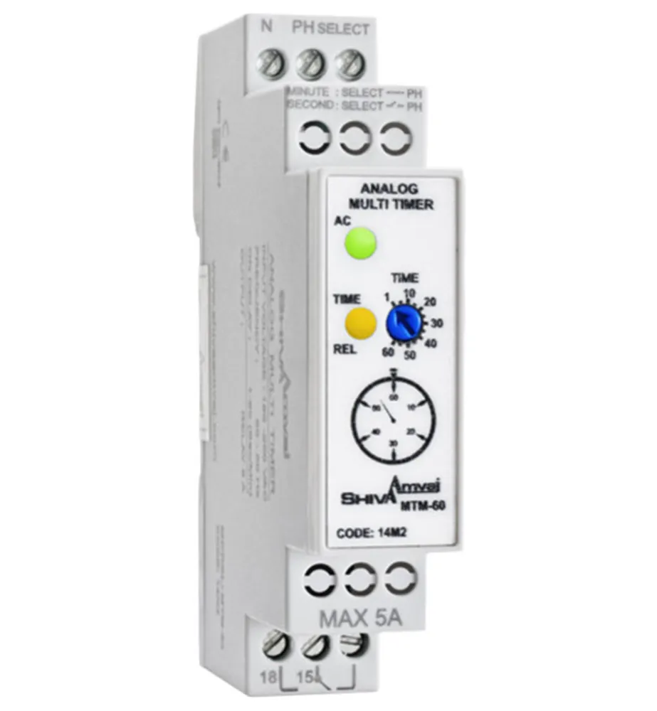 مولتی تایمر آنالوگ (سریM) شیوا امواج مدل MTM-60