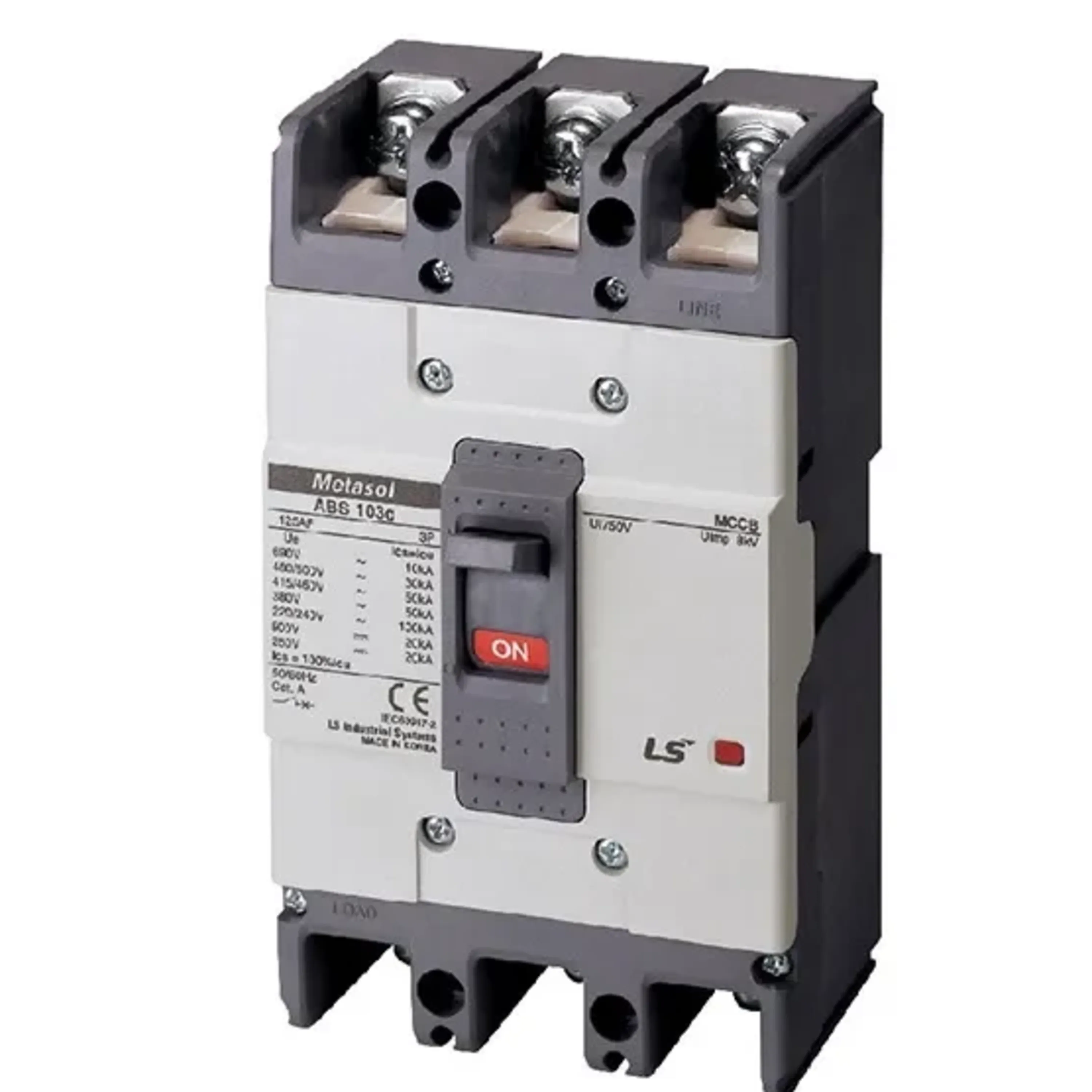 کلید اتومات LS مدل METASOL سه پل فیکس ABS