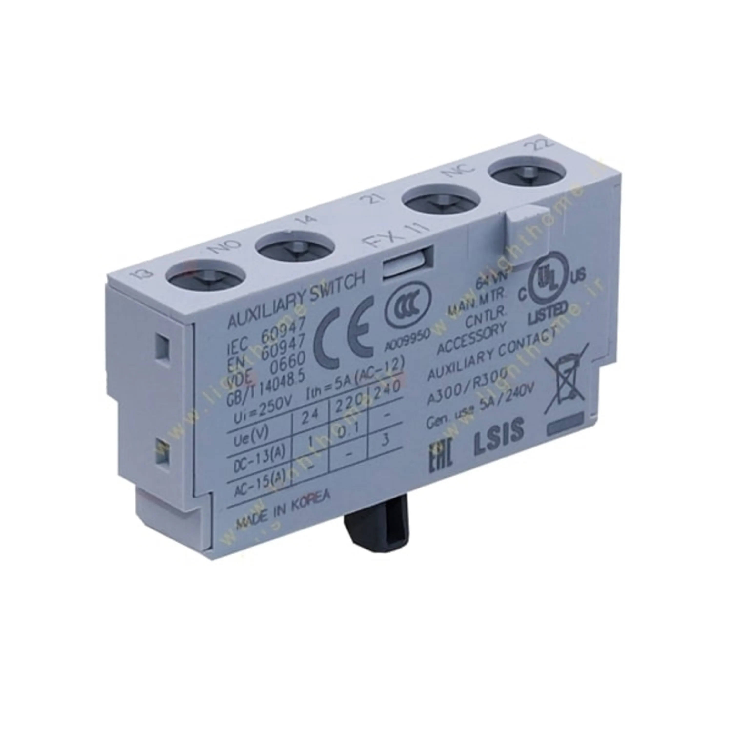 کمکی کلید حرارتی LS مدل 0.63-100 A کمکی کلید حرارتی LS مدل 0.63-100 A