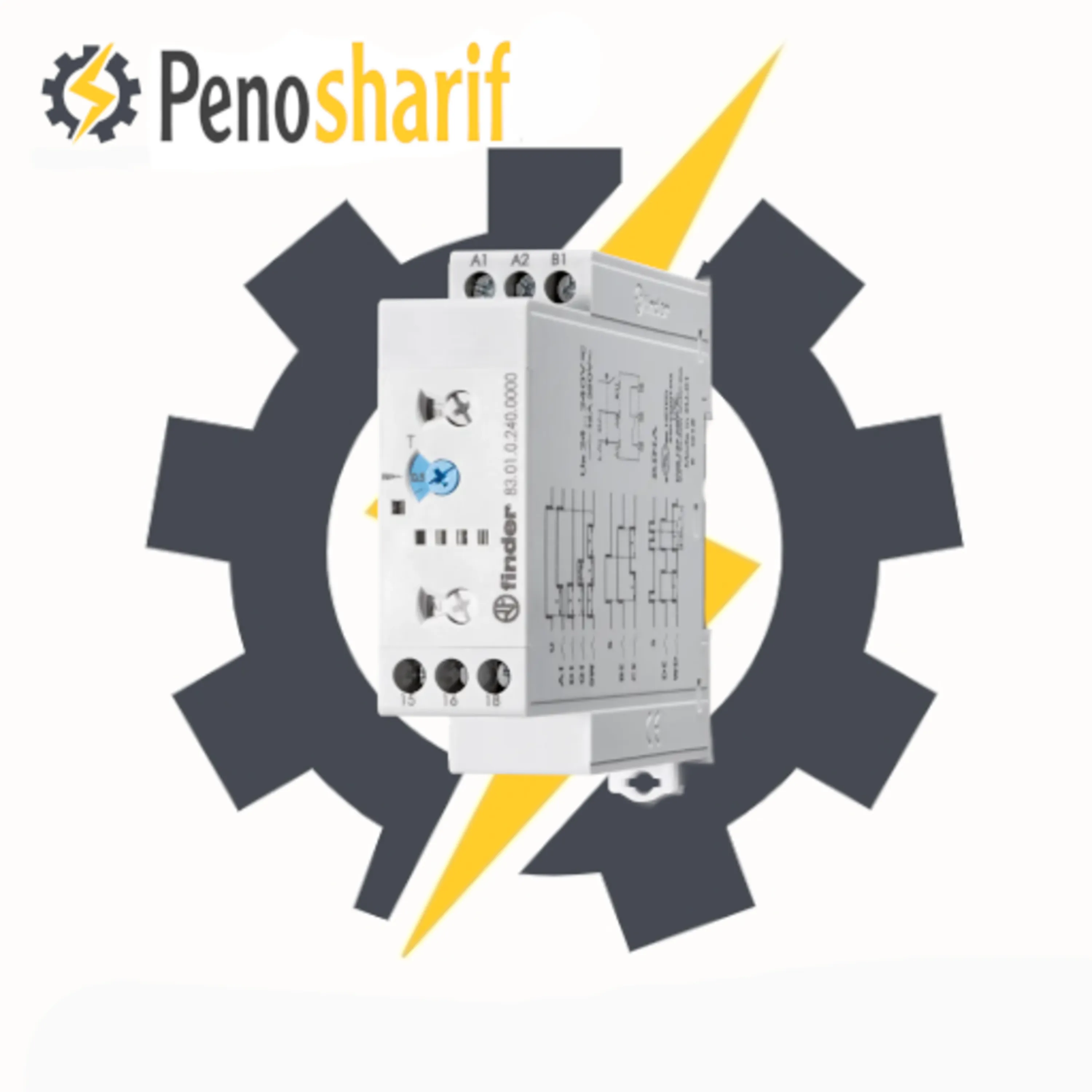 تایمر فیندر مولتی فانکشن مولتی ولتاژ 10 روزه با شناسه فنی 830102400000