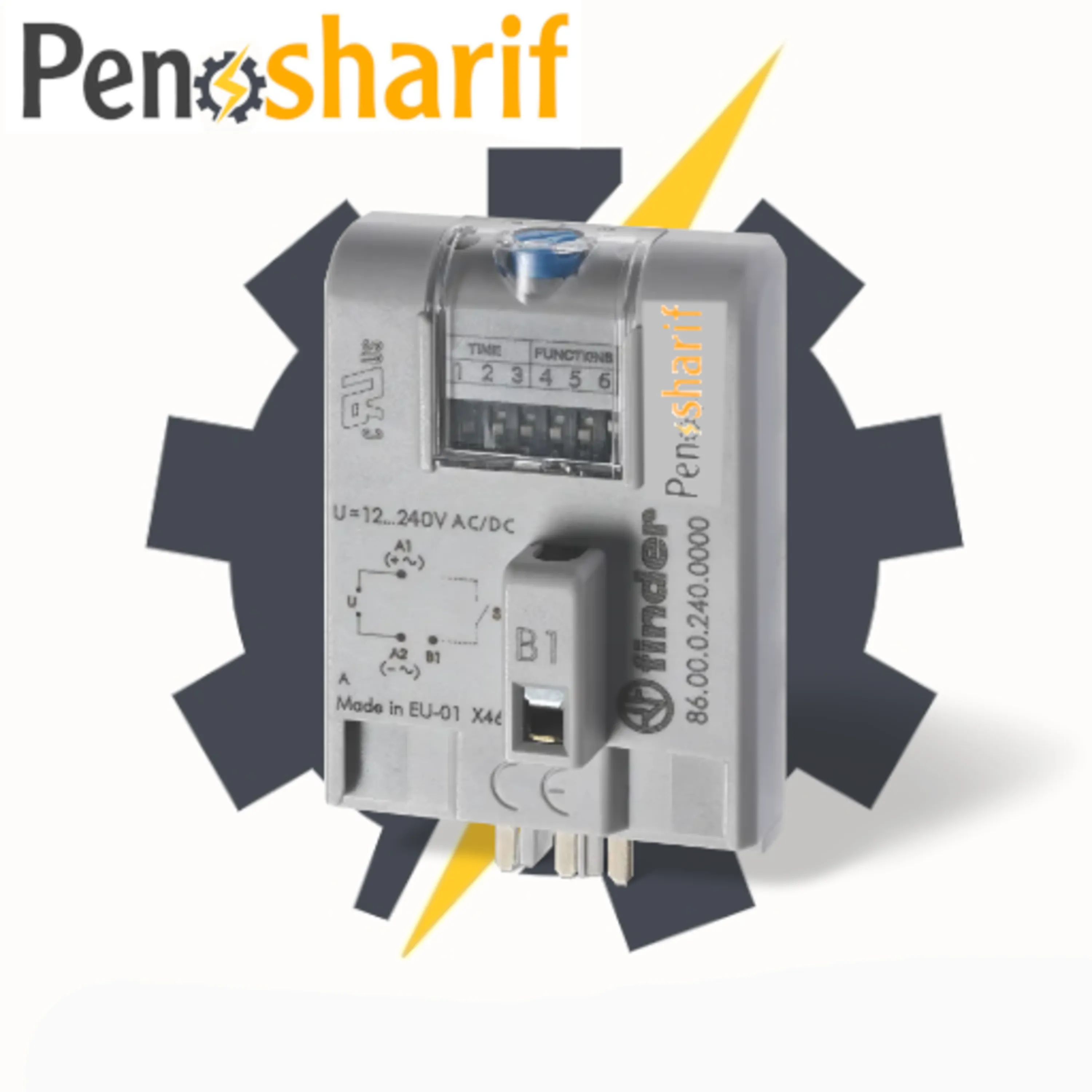 تایمر فیندر مولتی فانکشن مولتی ولتاژ قابل نصب روی سوکت با شناسه فنی 860002400000