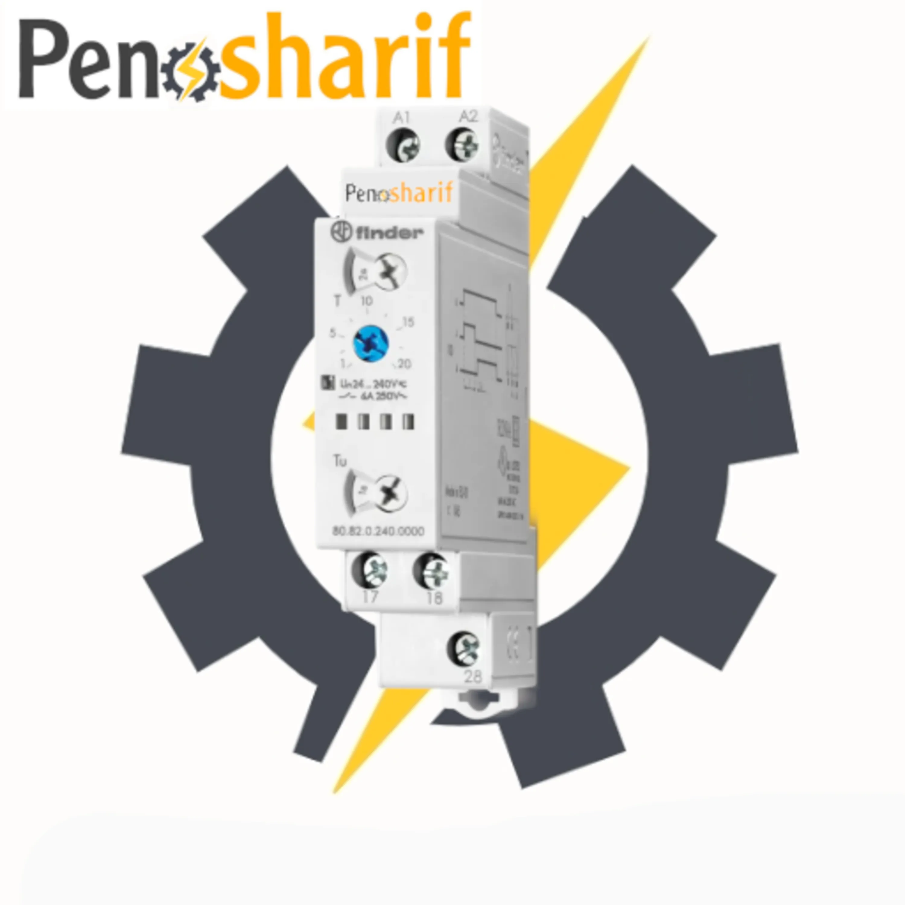 تایمر فیندر ستاره مثلث (0.05...1)ثانیه با شناسه فنی 808202400000