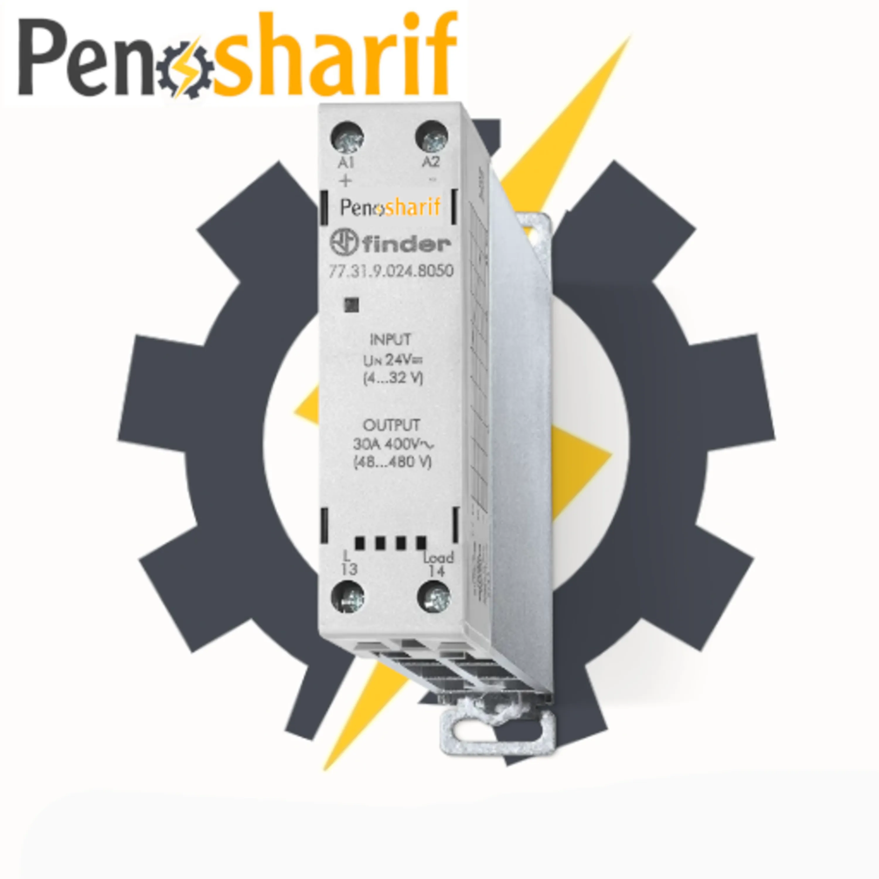 رله اس اس آر فیندر رله ssr هیتسینکدار 30 آمپر با شناسه فنی 773190248050