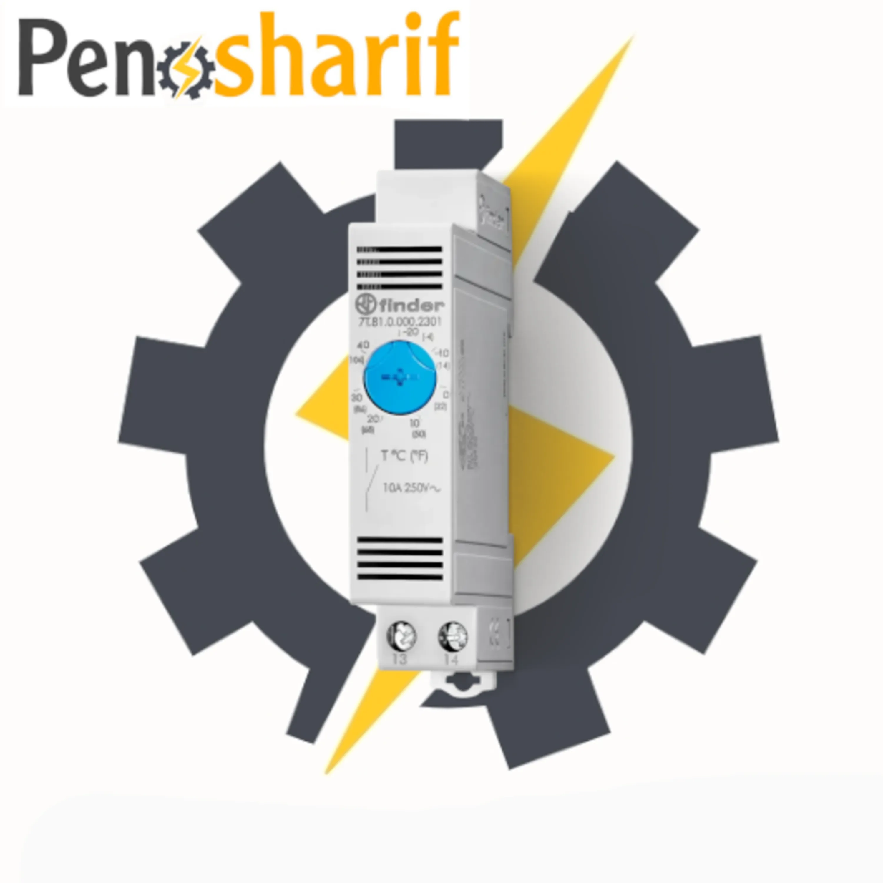 ترموستات فیندر  0 تا 60 درجه هیتر با شناسه فنی  7T8100002403