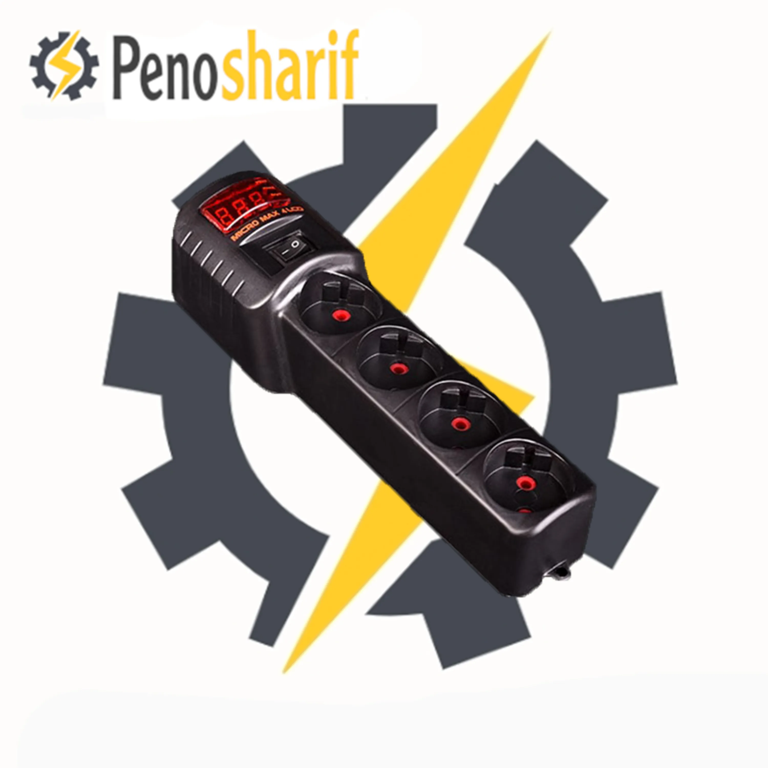 محافظ چهار خروجی مشکی میکرومکس دیجیتال 4LD-X و آنالوگ 4LA-X