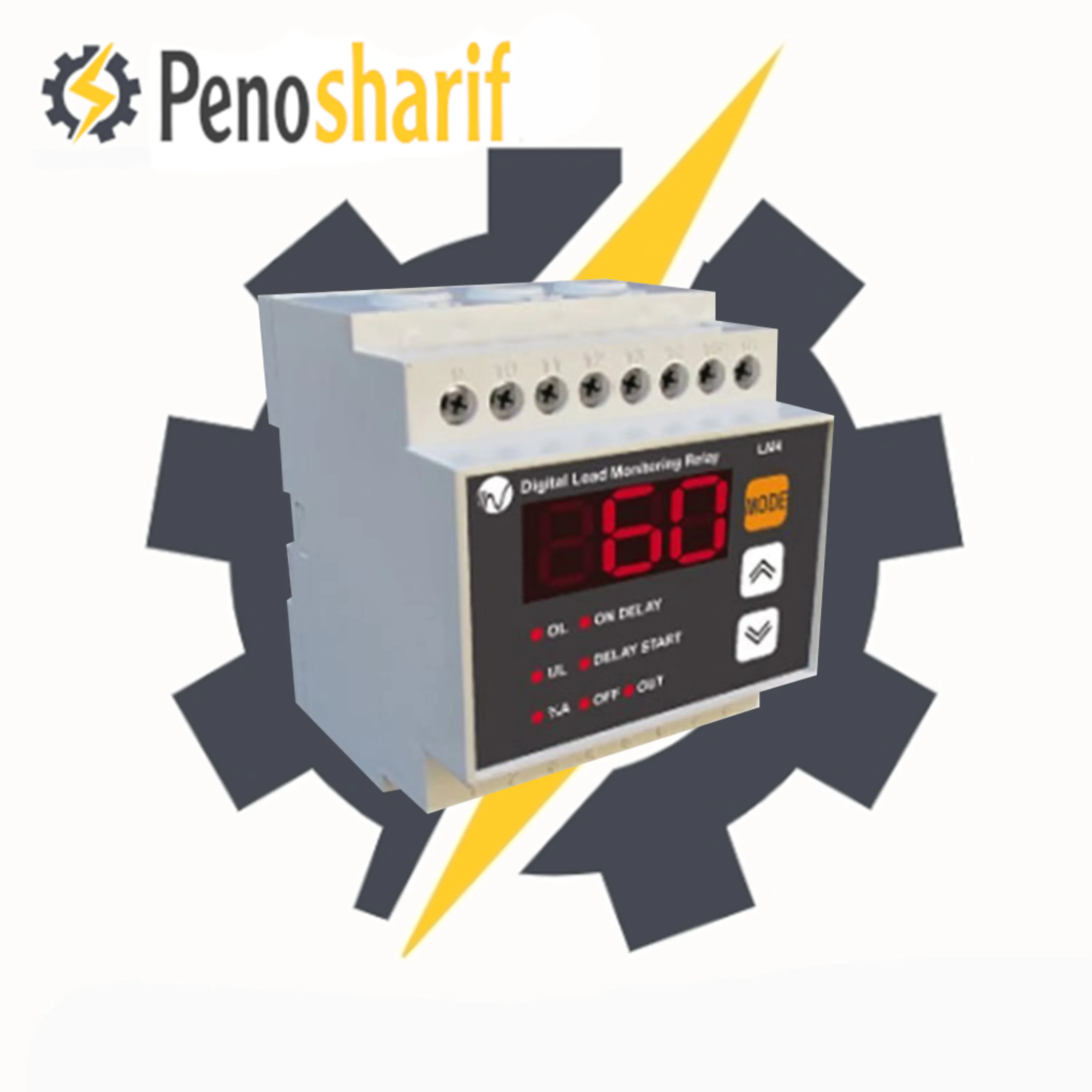 کنترل بار دیجیتال 1A~60A ابزار دقیق شیراز مدل LM4